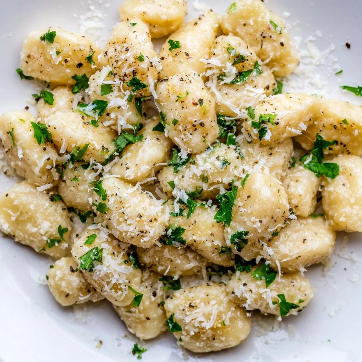 Creamy Garlic Parmesan Gnocchi