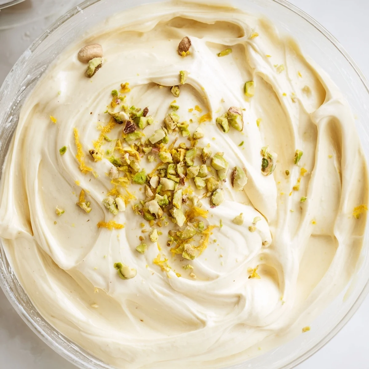 Light fluffy mousse with sweet dates and fragrant orange blossom water served in elegant glasses
