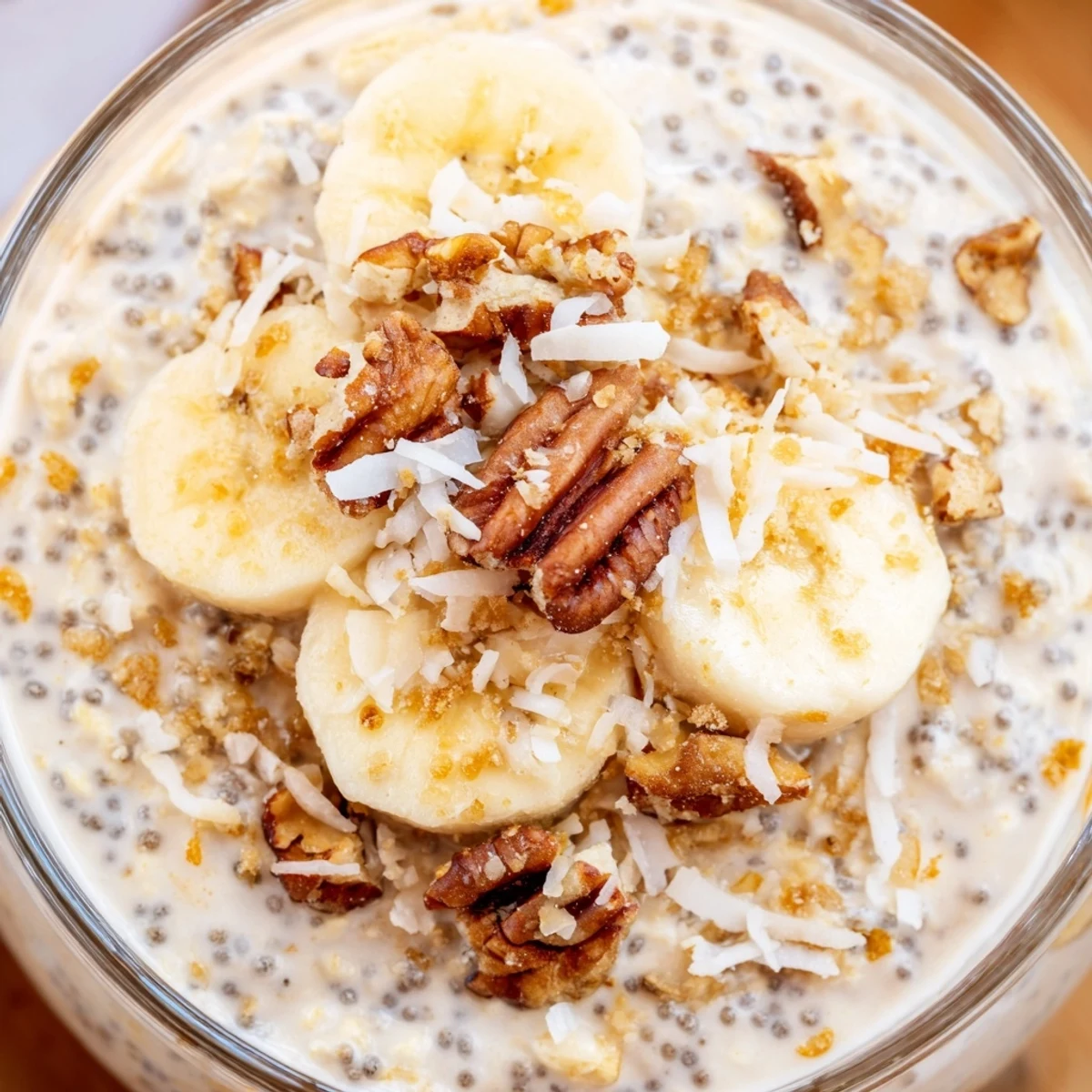 Coconut Cream Pie Overnight Oats