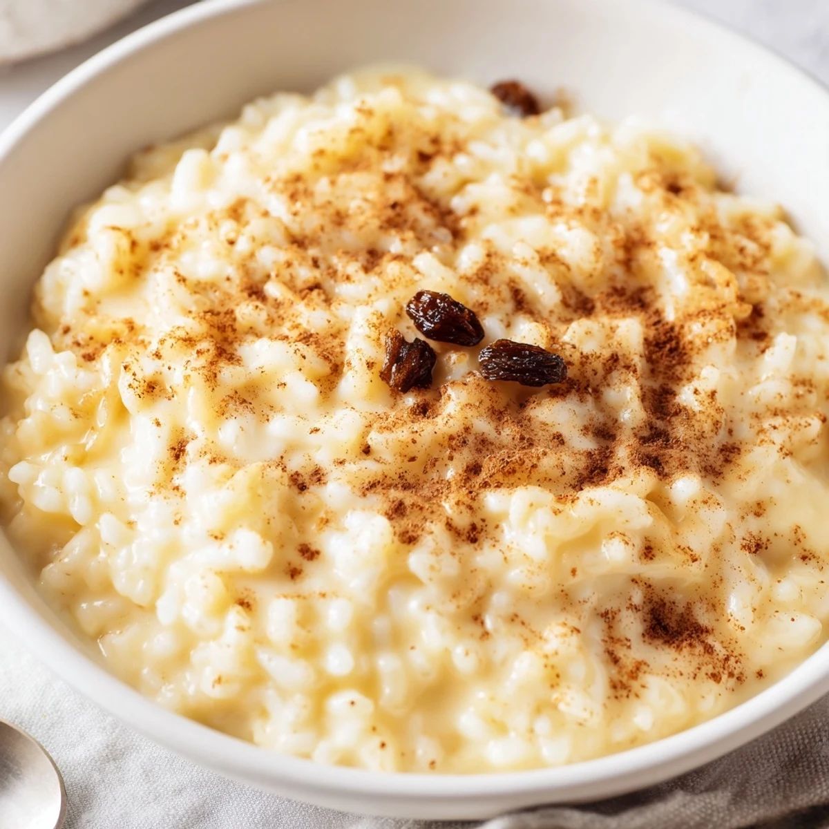 Delicious Condensed Milk Baked Rice Pudding Recipe To Try with creamy, golden surface.