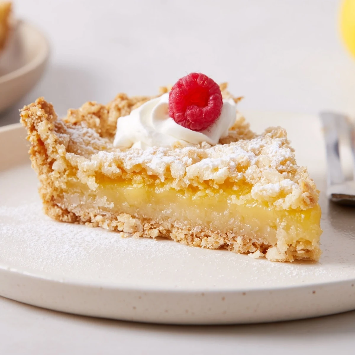 Warm Milk Bar Crack Pie cooling on rack, caramelized edges, spoon nearby.