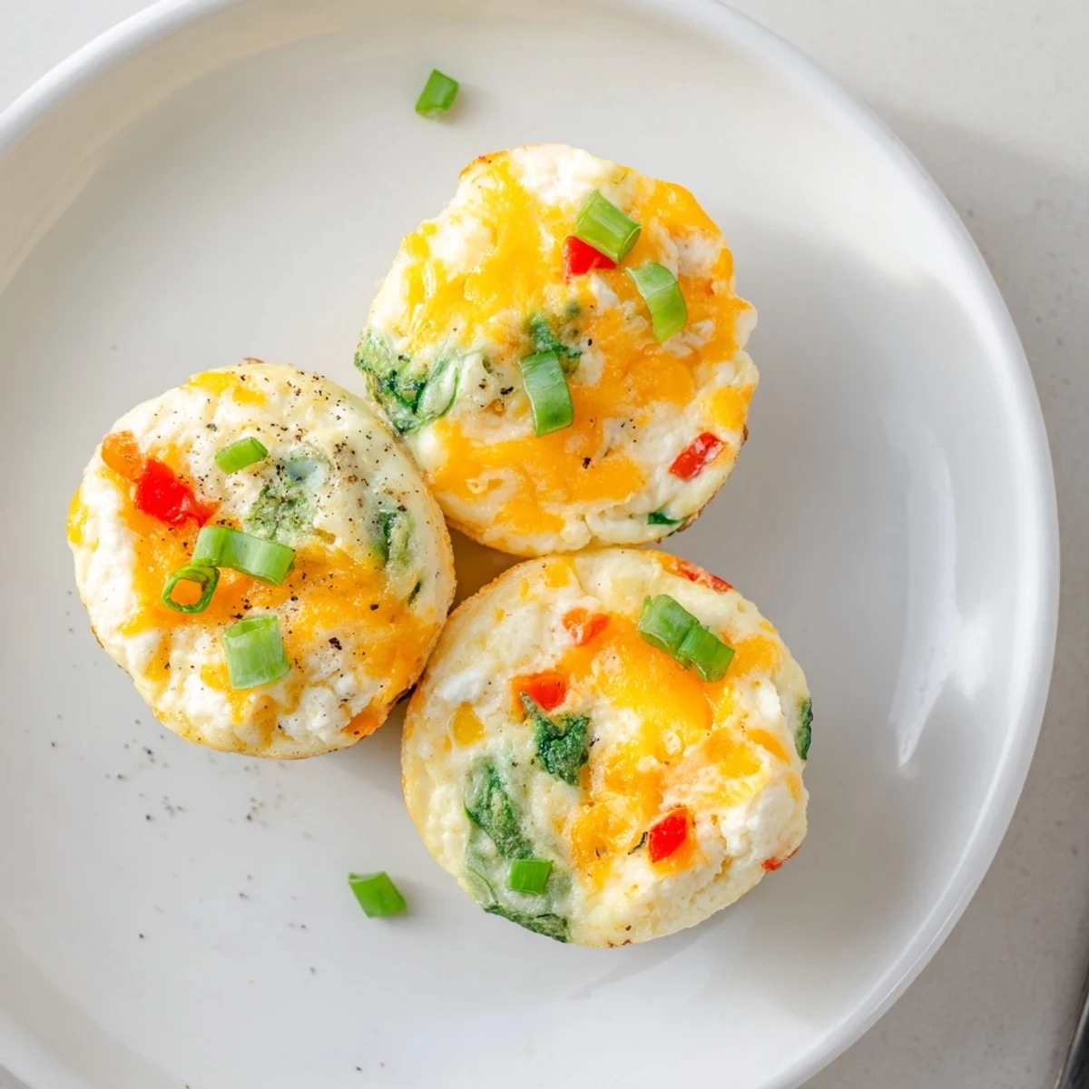 Fridge-ready, protein-packed breakfast cups: High Protein Egg White Bites With Cottage Cheese