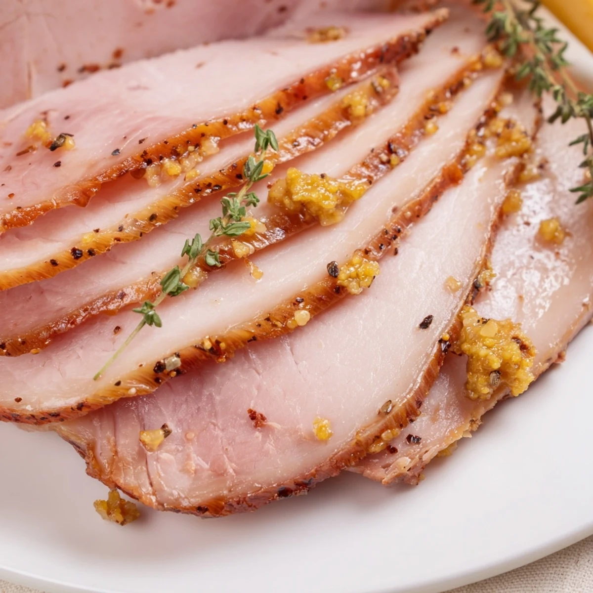 Warm spices perfume Homemade Sandwich Deli Meat roulade cooling before thin slicing