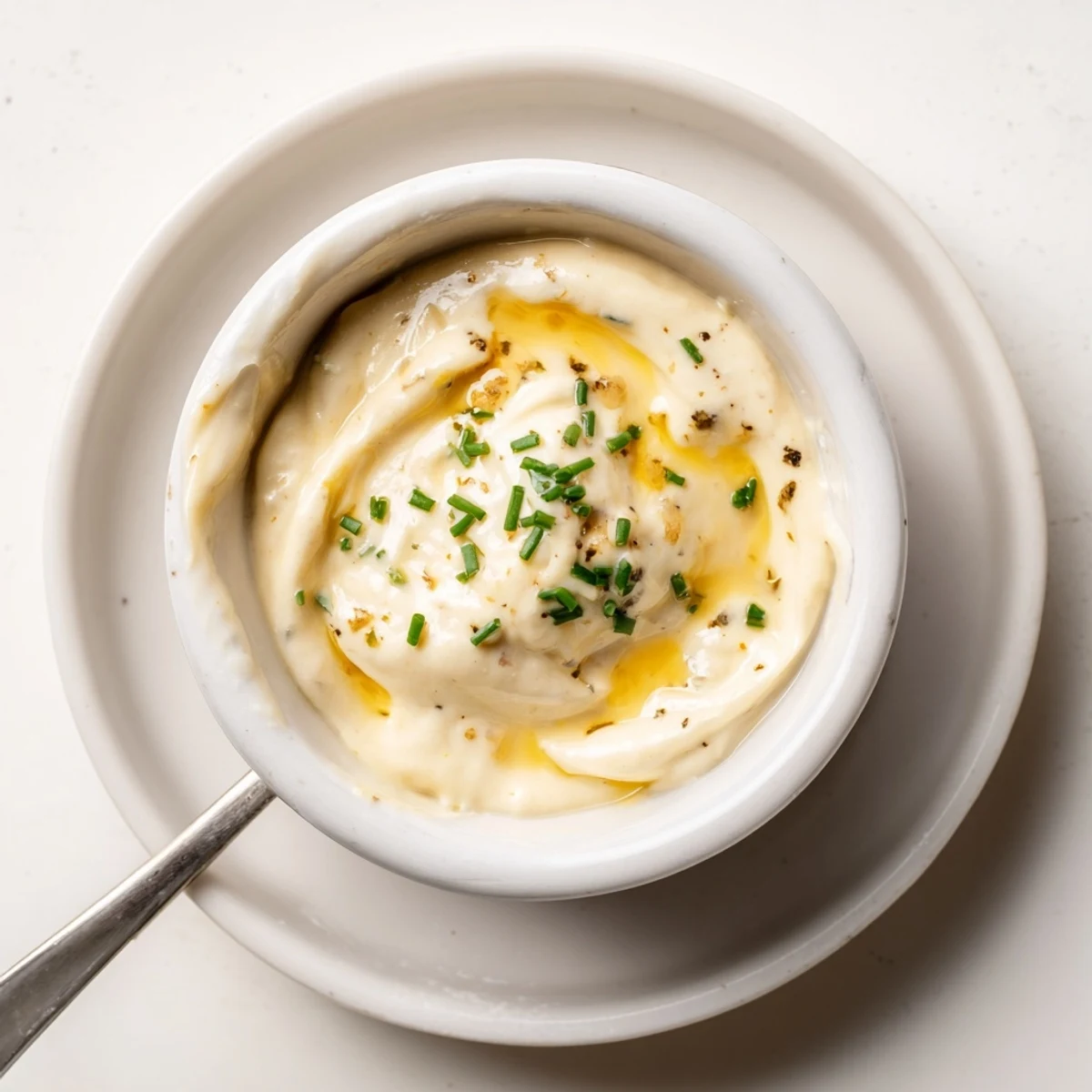 Creamy Horseradish Sauce spooned beside roast beef, tangy and cooling.