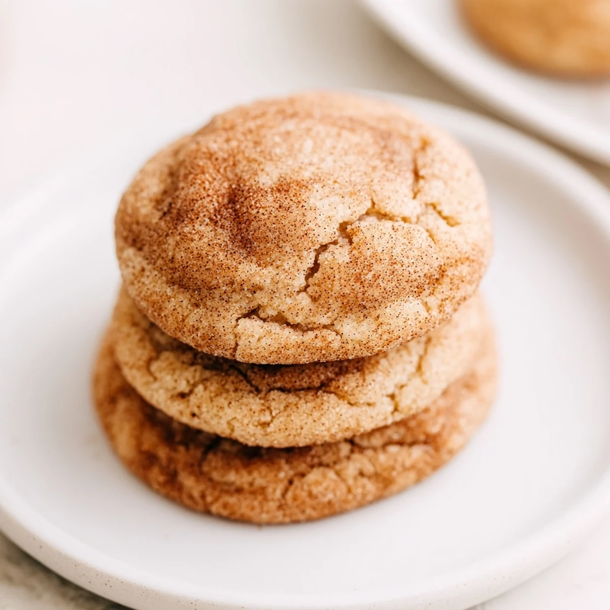 Snickerdoodle recipe cooling on wire rack, buttery scent and cinnamon kiss.