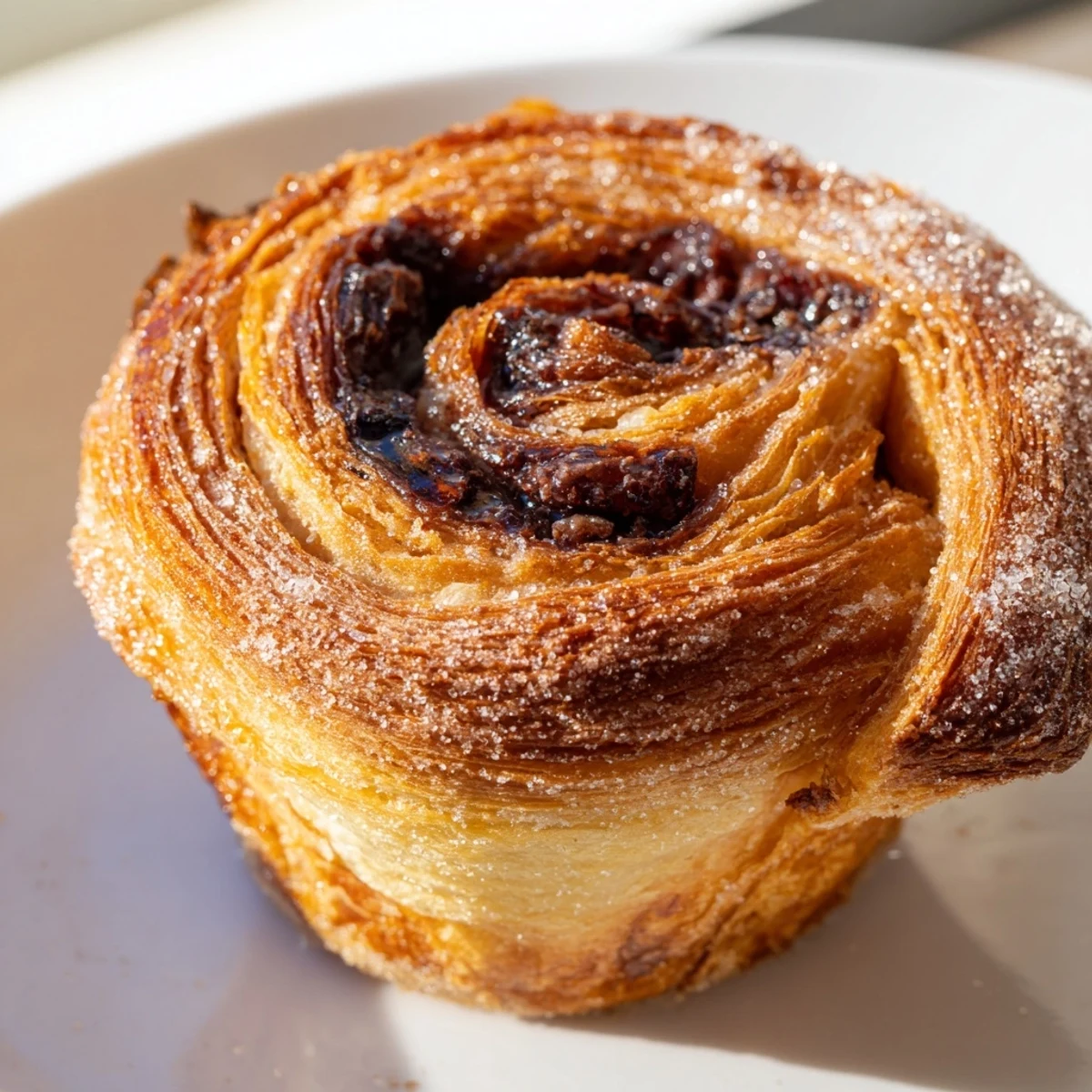 Warm cruffins served on a brunch board alongside jam and coffee cups