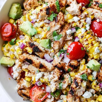 High Protein Chicken Street Corn